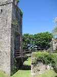 SX14422 Bridge from old tower Manorbier Castle.jpg